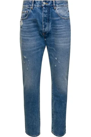 Icon Denim Jeans, Herre, Blå, W33, Bomuld, Slim-fit Jeans