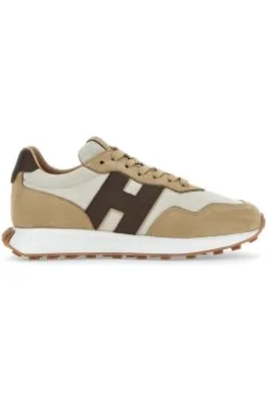 Hogan Sko, Herre, Flerfarvet, 43 EU, Læder, Low-top Sneakers