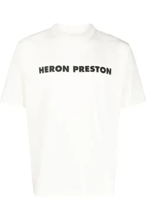 Heron Preston Top, Herre, Hvid, M, Bomuld, Dette er ikke T-shirt i hvid