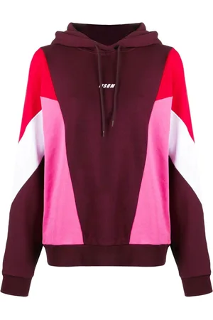 Msgm Sweathshirts & Hoodies, Dame, Rød, M, Bomuld, Hoodie