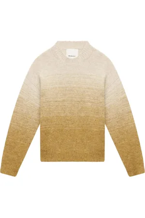 Isabel Marant Strik, Herre, Flerfarvet, S, Gradient Alpaca Strik Trøje