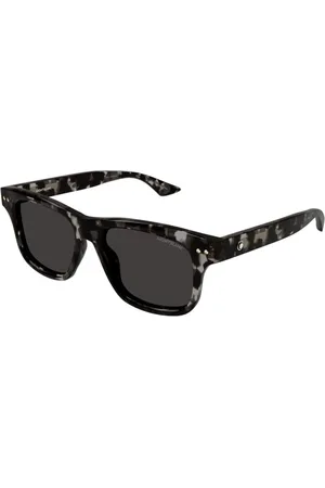 Montblanc Tilbehør, unisex, Sort, 55 MM, Solbriller Model 003