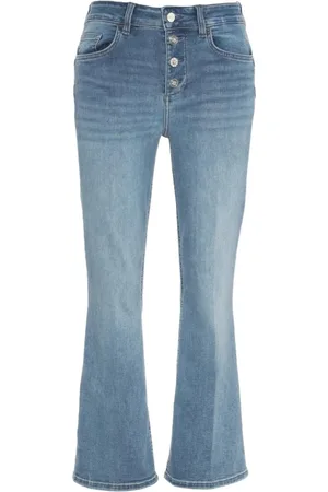Liu Jo Jeans, Dame, Blå, W30, Bomuld, Højtaljede Bootcut Flare Blå Jeans
