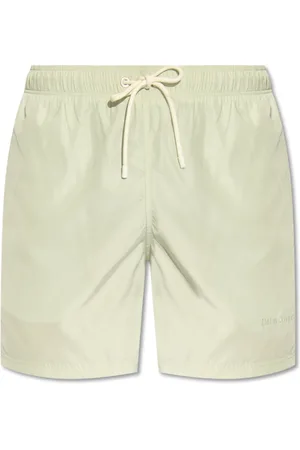 Palm Angels Badetøj, Herre, Grøn, XL, Uld, Badebukser