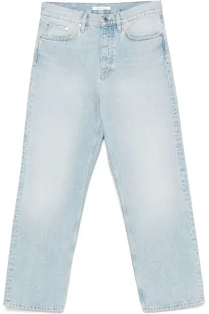 Sunflower Jeans, Herre, Blå, W32 L32, Uld, Afslappet Løstsiddende Stilfuld Top