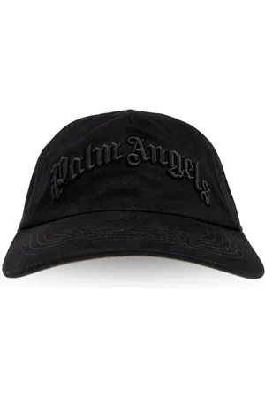 Palm Angels Tilbehør, Dame, Sort, ONE SIZE, Bomuld, Baseball Cap