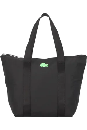 Lacoste Taske, Dame, Sort, ONE SIZE, Nylon, Lynlås Nylon Håndtaske Jeanne