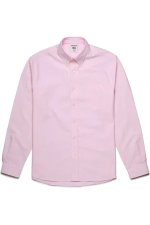 SEBAGO Skjorte, Herre, Lyserød, 2XL, Bomuld, Whaleback Oxford Cotton Skjorte