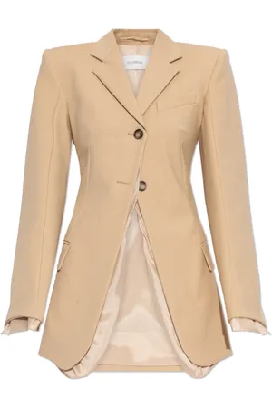 Sportmax Jakke, Dame, , 2XS, Bomuld, Blazer med syning Addurre