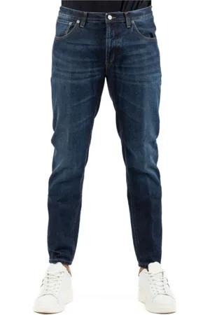 Dondup Jeans, Herre, Blå, W35, Bomuld, Slim-fit Jeans