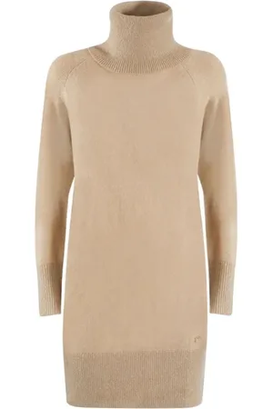 YES ZEE BY ESSENZA Kjole, Dame, , L, Blød strik lurex sweater kjole