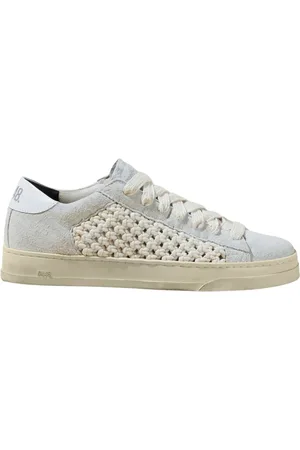 P448 Sko, Dame, , 35 EU, Bomuld, Jack Macrame Low Top Sneakers