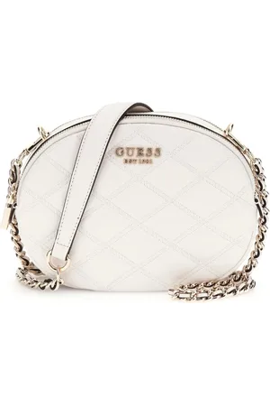 Guess Taske, Dame, Hvid, ONE SIZE, Uld, Cruise Vibe Top Zip Skuldertaske