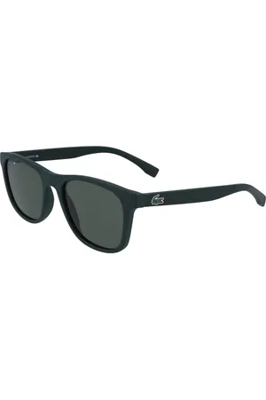 Lacoste Tilbehør, Herre, Grøn, 53 MM, Matte Grønne Solbriller