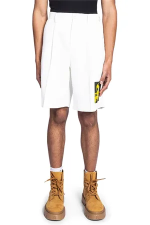 UNDERCOVER Shorts, Herre, Hvid, L, Hvide Casual Bukser
