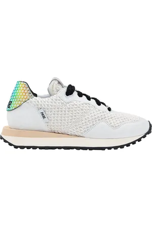 P448 Sko, Dame, Hvid, 38 EU, Læder, Cancun Wils Sneakers