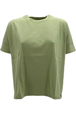 Bomboogie Top, Dame, Grøn, XS, Bomuld, Boxy Oversized T-shirt