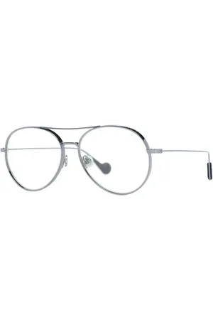 Moncler Tilbehør, unisex, Grå, ONE SIZE, Uld, Gunmetal Pilot Solbriller