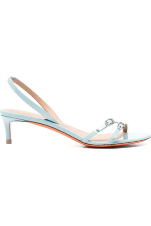 santoni Sko, Dame, Blå, 36 EU, Klar Blå Sandaler