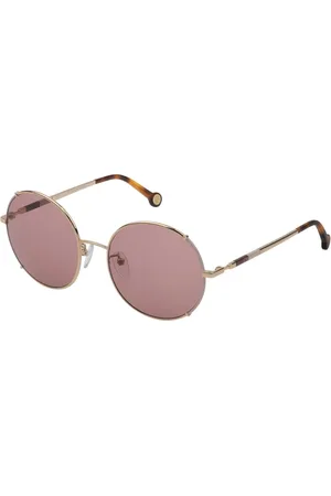 Carolina Herrera Tilbehør, Dame, Gul, 56 MM, Solbriller