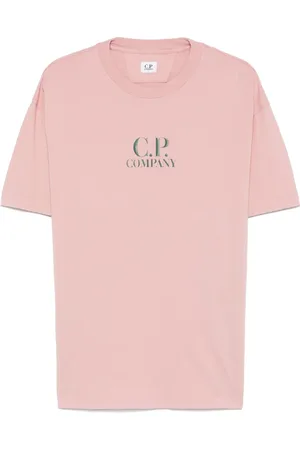 C.P. Company Top, Herre, Lyserød, L, Bomuld, Misty Rose T-shirt