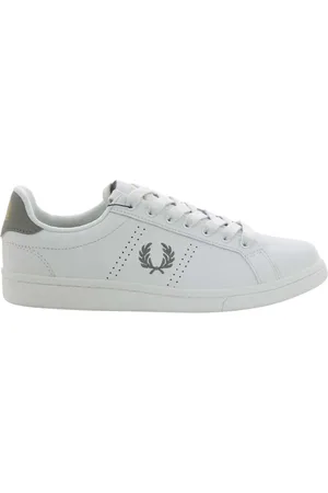 Fred Perry Sko, Herre, , 46 EU, Herre Ecru Sneakers