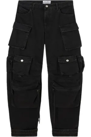 The Attico Bukser, Dame, Sort, S, Wide Bukser