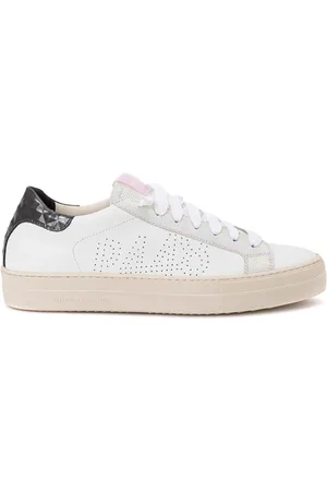 P448 Sko, Dame, Hvid, 36 EU, Læder, Dark Leather Sneakers Thea