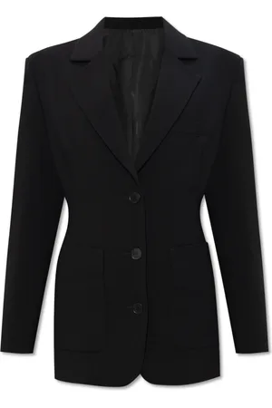 Lanvin Jakke, Dame, Sort, S, Uld, Uld Blazer