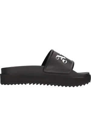 Palm Angels Sko, Dame, Sort, 37 EU, Platform Logo Slide