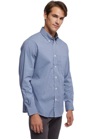 Brooks Brothers Skjorte, Herre, Blå, S, Bomuld, Regent Regular-fit Sportsskjorte