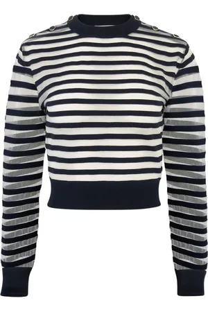 Nina Ricci Strik, Dame, Blå, XL, Sweater