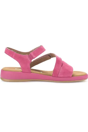 Gabor Sko, Dame, Lyserød, 37 1/2 EU, Suede, Suede Sandal