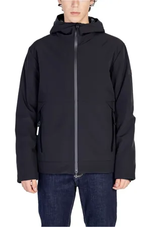 Peuterey Jakke, Herre, Sort, 2XL, Uld, Sort Polyamid Jakke Efterår/Vinter Kollektion