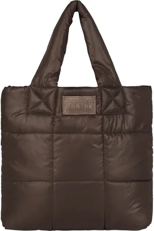 Munthe Taske, Dame, Brun, ONE SIZE, Uld, Elegant Camel Tote Bag