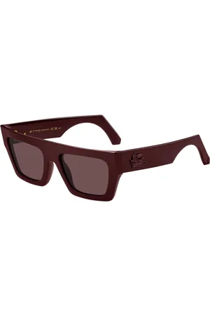 Etro Tilbehør, unisex, Rød, 55 MM, Burgundy/Pink Solbriller 0049/G/S Stil