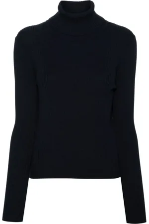 P.A.R.O.S.H. Strik, Dame, Blå, S, Cut-out Jumper