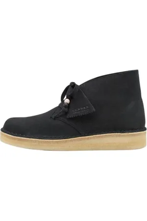Clarks Sko, Dame, Sort, 38 EU, Læder, Desert Coal Ankelstøvler