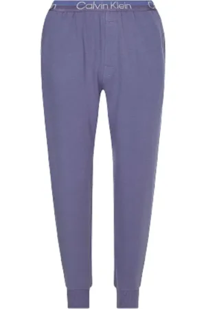 Calvin Klein Bukser, Dame, Lilla, M, Bomuld, Lounge Pants