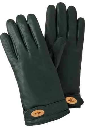 MULBERRY Tilbehør, Dame, Grøn, 6 1/2 IN, Læder, Darley Handsker