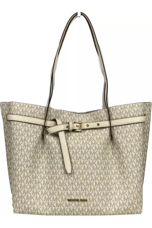 Michael Kors Taske, Dame, , ONE SIZE, Elegant PVC Tote Taske med Magnetisk Lukning