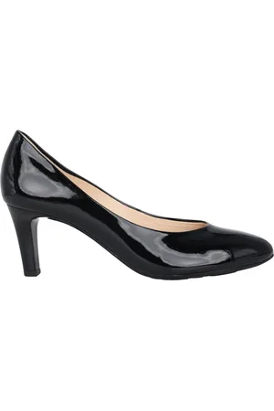 Högl Sko, Dame, Sort, 37 1/2 EU, Læder, Laklæder Pumps