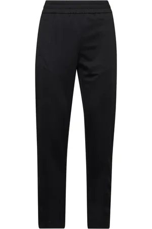 Palm Angels Bukser, Herre, Sort, 2XL, Polyester, Curved Logo Bukser