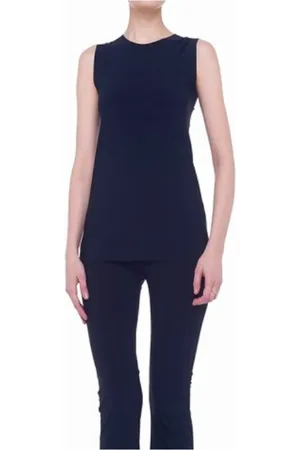 Norma Kamali Top, Dame, Sort, S, Uld, Stilfuld Kjole