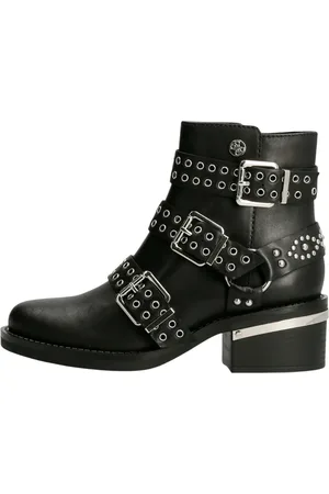 Guess Sko, Dame, Sort, 36 EU, Uld, Fifii Leather Fifi Støvler