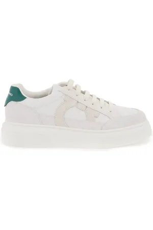 Salvatore Ferragamo Sko, Herre, Flerfarvet, 39 EU, Læder, Sneakers