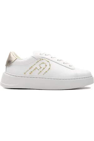 Furla Sko, Dame, Hvid, 40 EU, Læder, Low-Top Sneakers