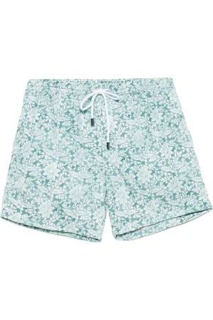 BARBA Badetøj, Herre, Grøn, XL, Polyester, Polyester Badeshorts med sidelommer