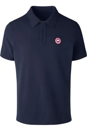 Canada Goose Top, Herre, Blå, M, Bomuld, Beckley Polo Shirt