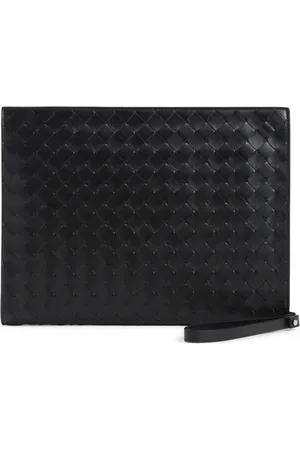 Bottega Veneta Tilbehør, Herre, Sort, ONE SIZE, Uld, Sort Shopper Taske Stilfuldt Tilbehør